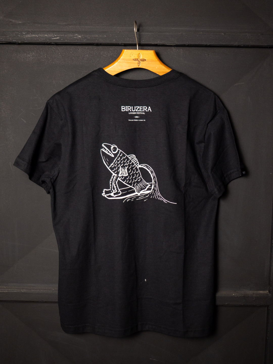 Camiseta "Zogo" Biruzera 2024 Preta
