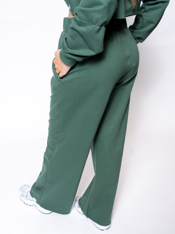 Calça Pantacourt Verde