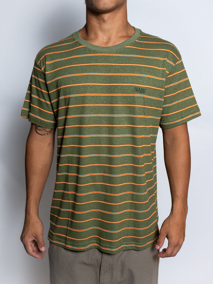 Camiseta "Cânhamo Stripes" Especial