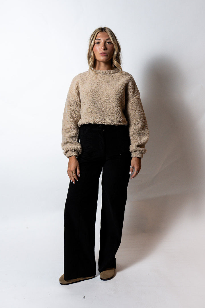 Moletom Cropped "Little sheep"