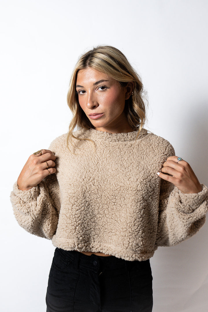 Moletom Cropped "Little sheep"