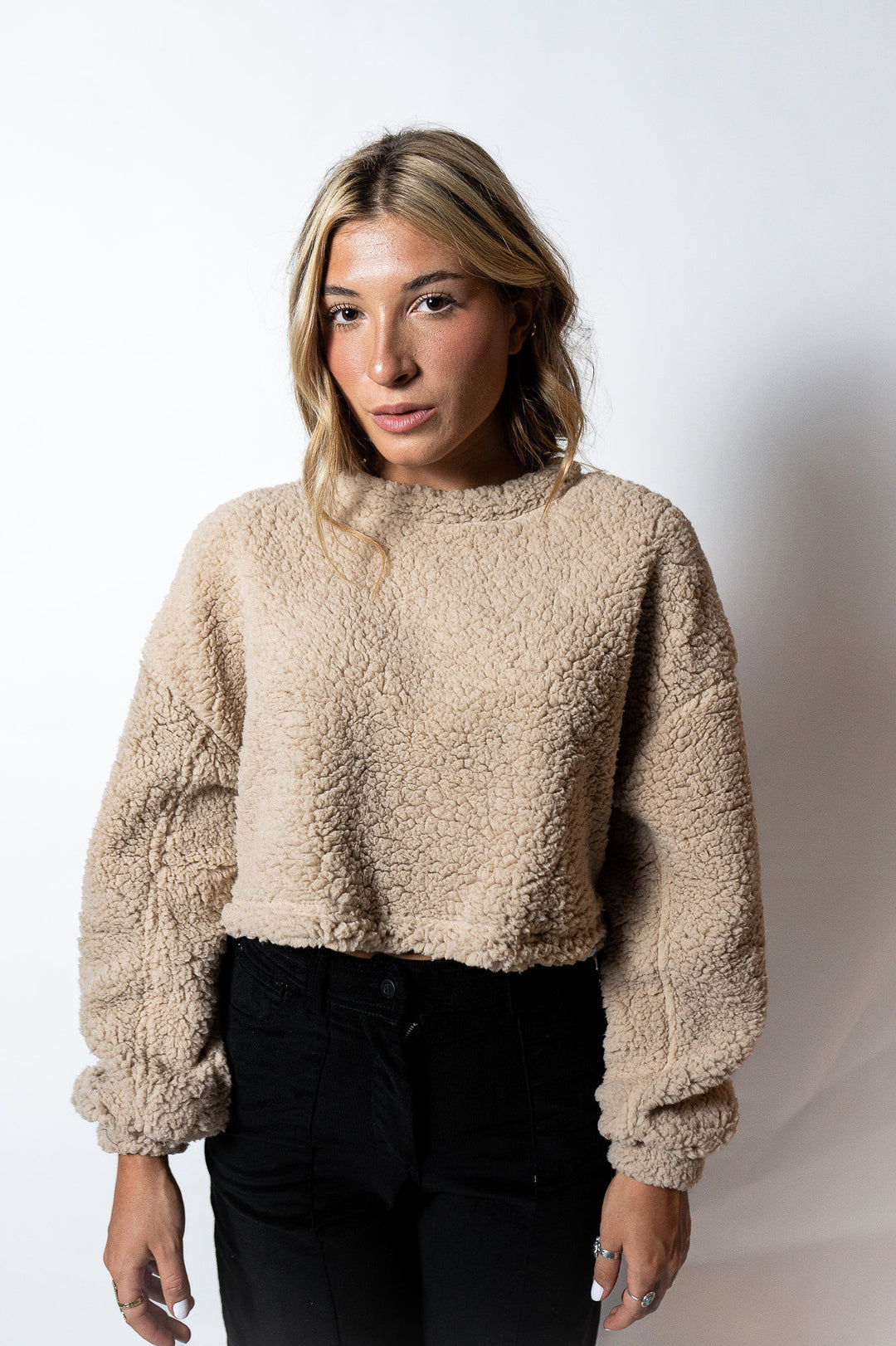 Moletom Cropped "Little sheep"
