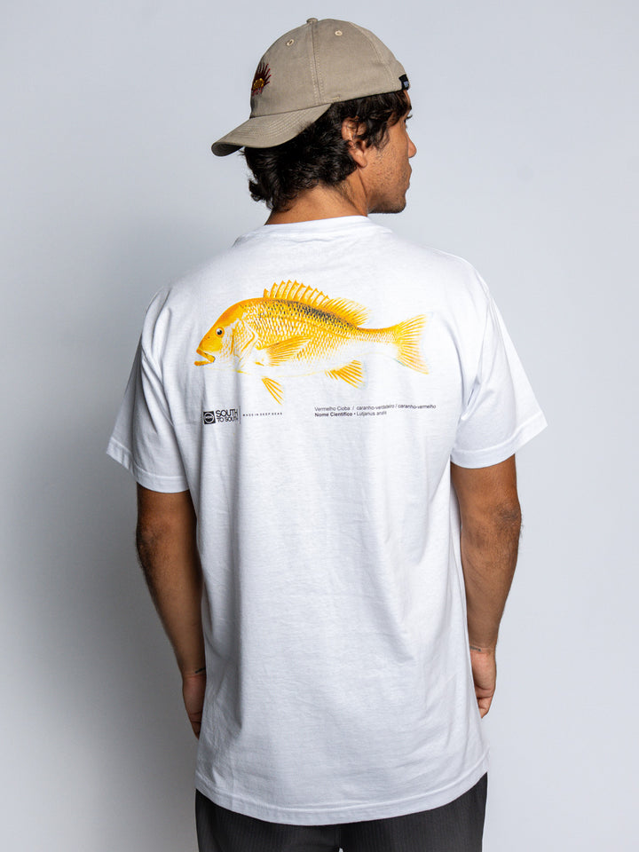 Camiseta Premium  "Vermelho Cioba"