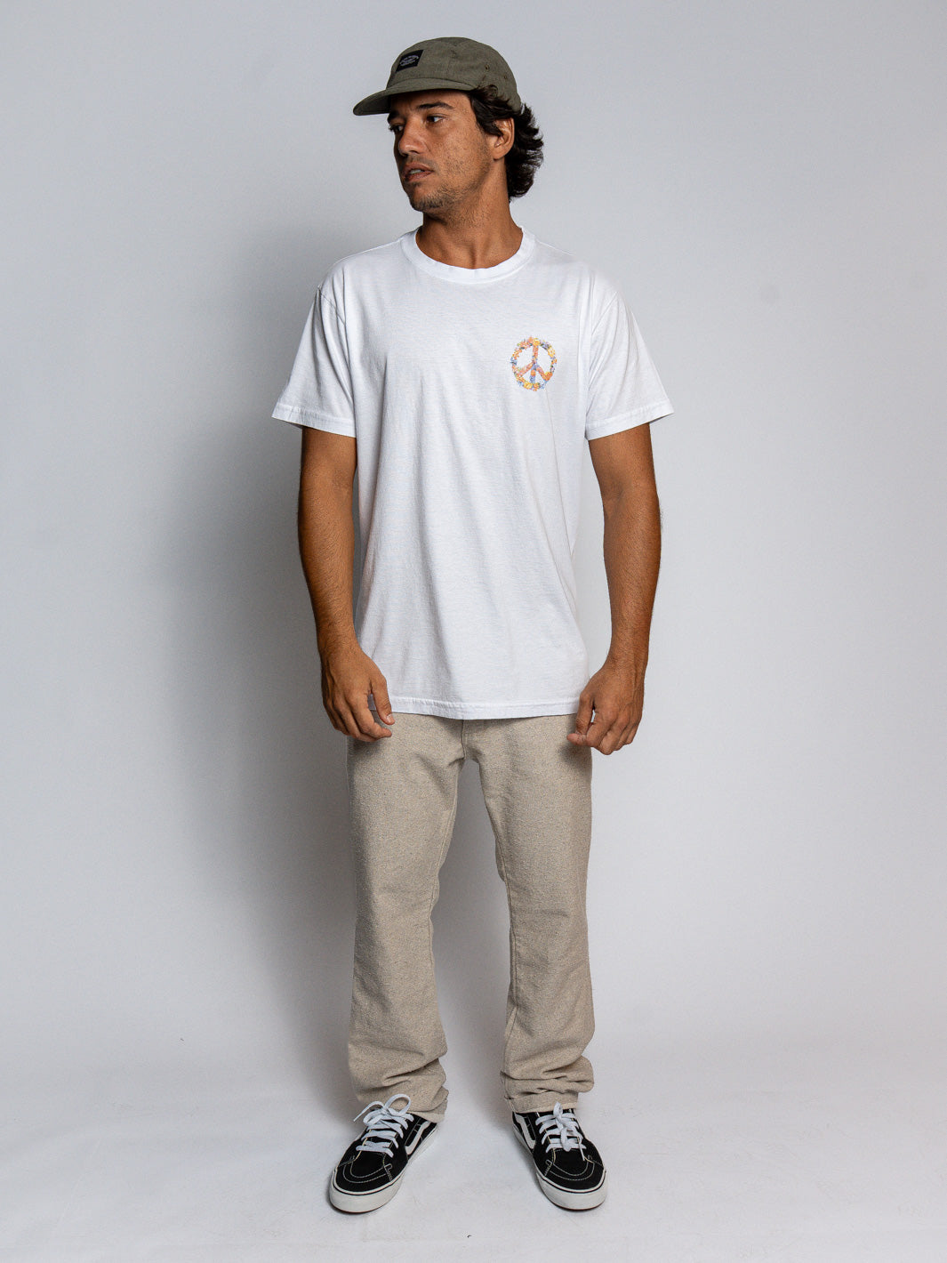 Camiseta Premium Rasta "Peace and Love"