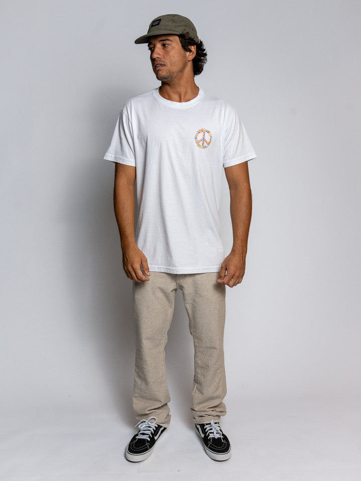 Camiseta Premium Rasta "Peace and Love"