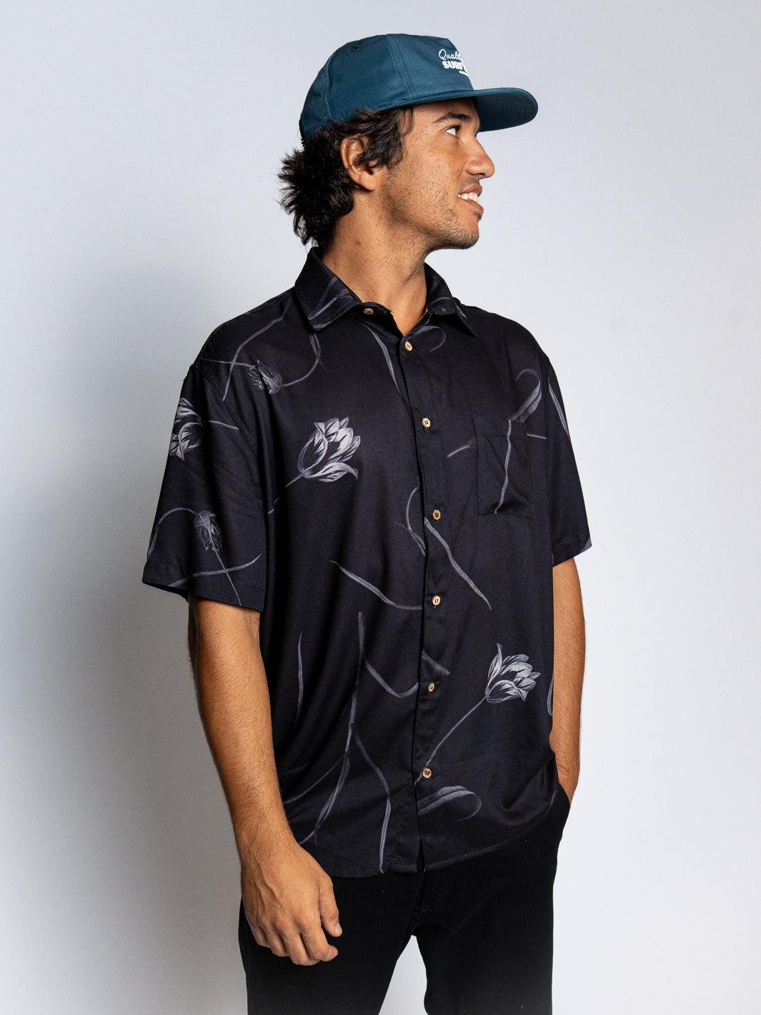 Camisa Manga Curta "Sol Negro"