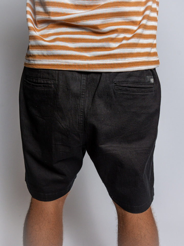 Walkshorts "Black Relax"