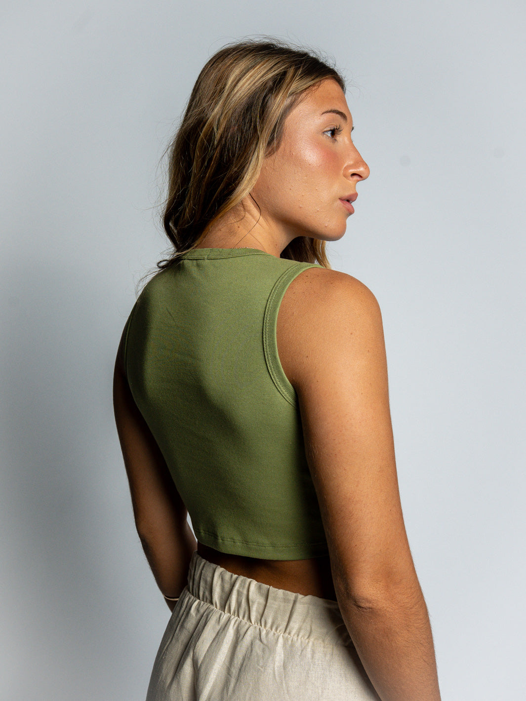 Cropped Verde Oli