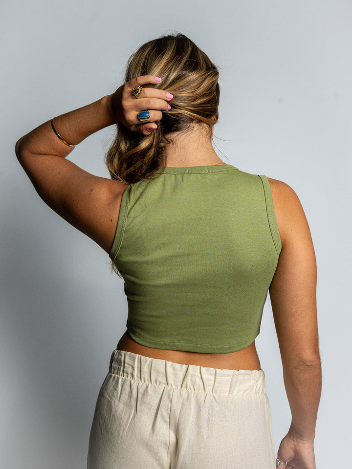 Cropped Verde Oli