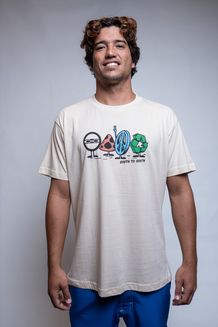 Camiseta "Peace & Psy"