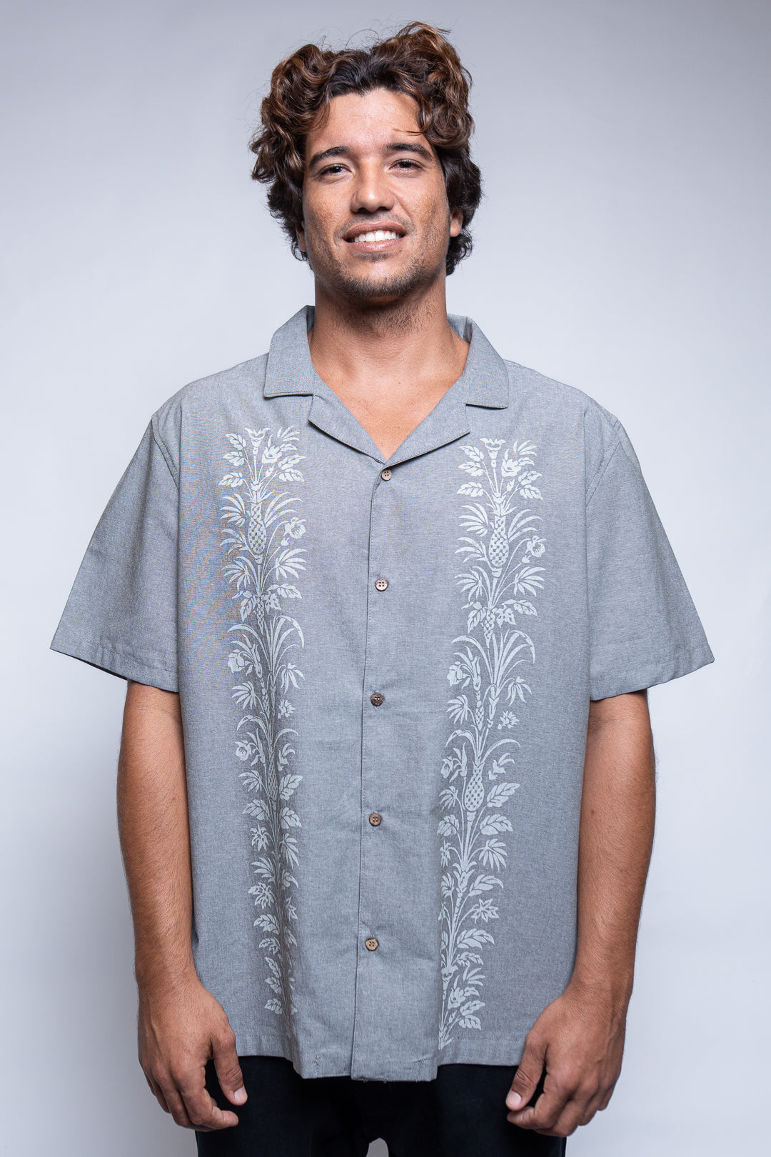 Camisa Manga Curta "Guyabera"