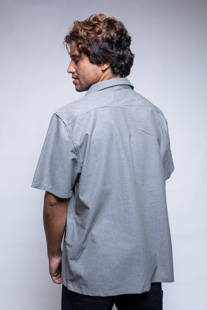 Camisa Manga Curta "Guyabera"