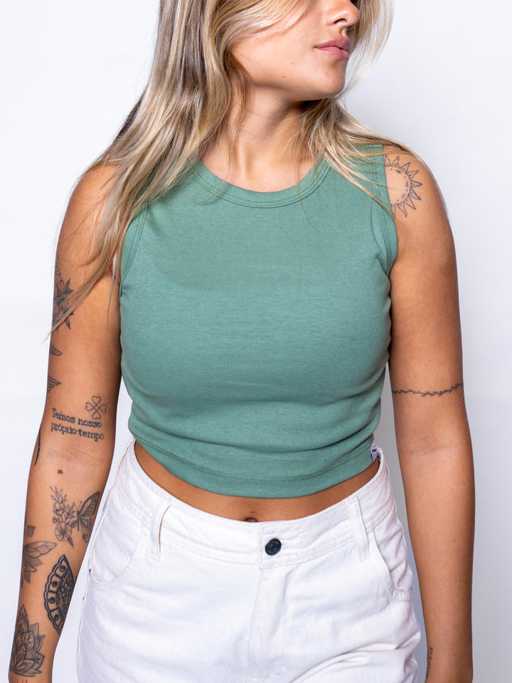 Cropped Verde Ervas