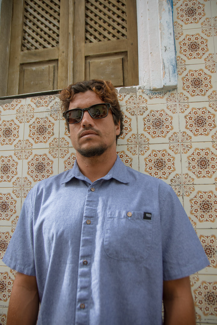 Camisa Manga Curta "Santa Monica"