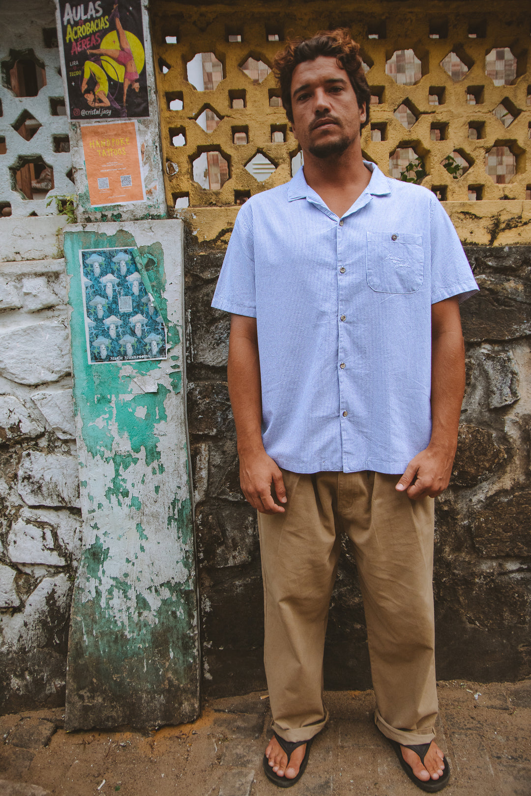 Camisa Manga Curta "Sardenha"