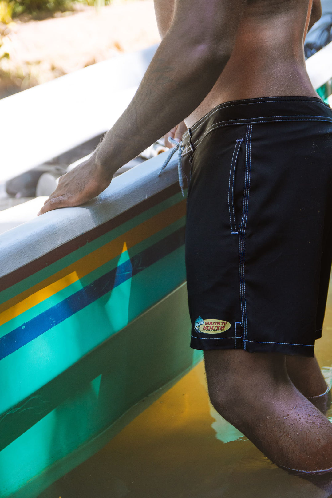 Boardshorts Walk "Fishing Works"