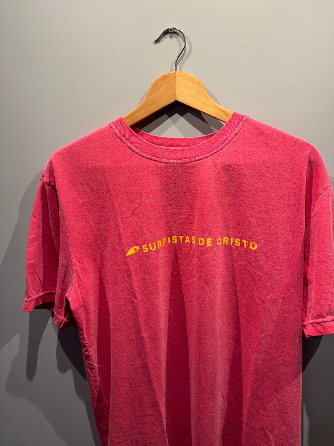 Camiseta "SCB" Washed Red