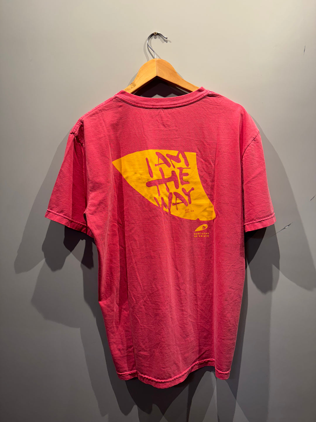 Camiseta "SCB" Washed Red