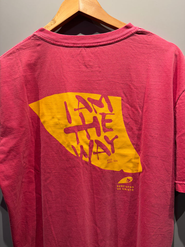 Camiseta "SCB" Washed Red