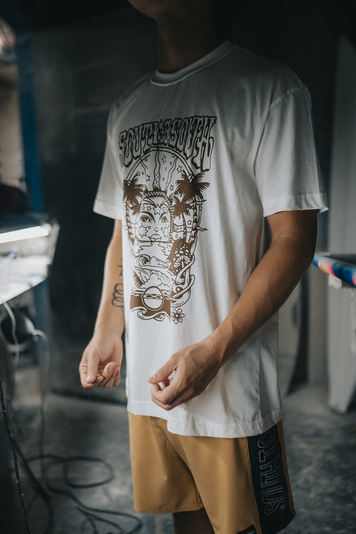 Camiseta "Psy Surf World"