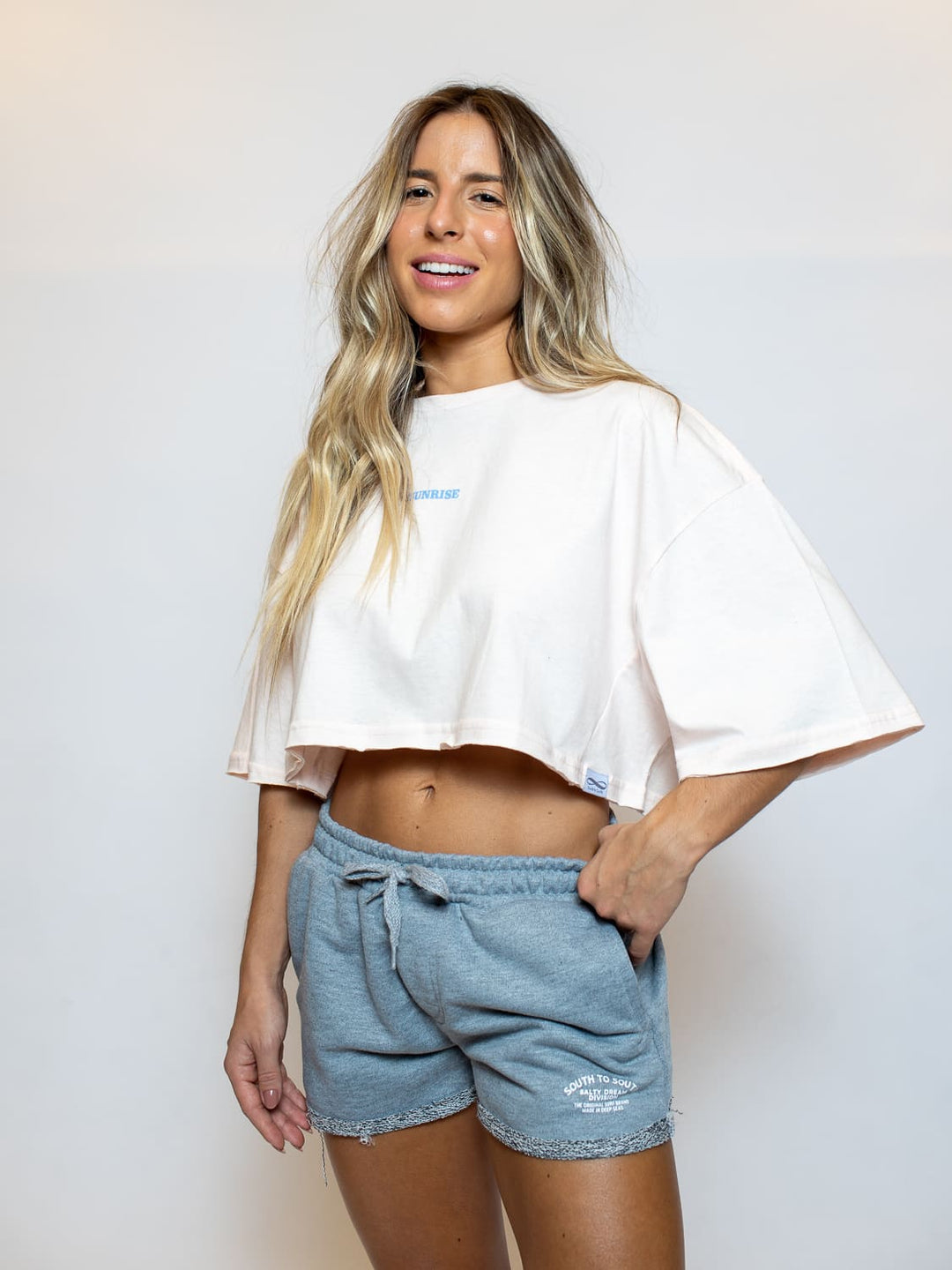 Shorts Moletom Mescla
