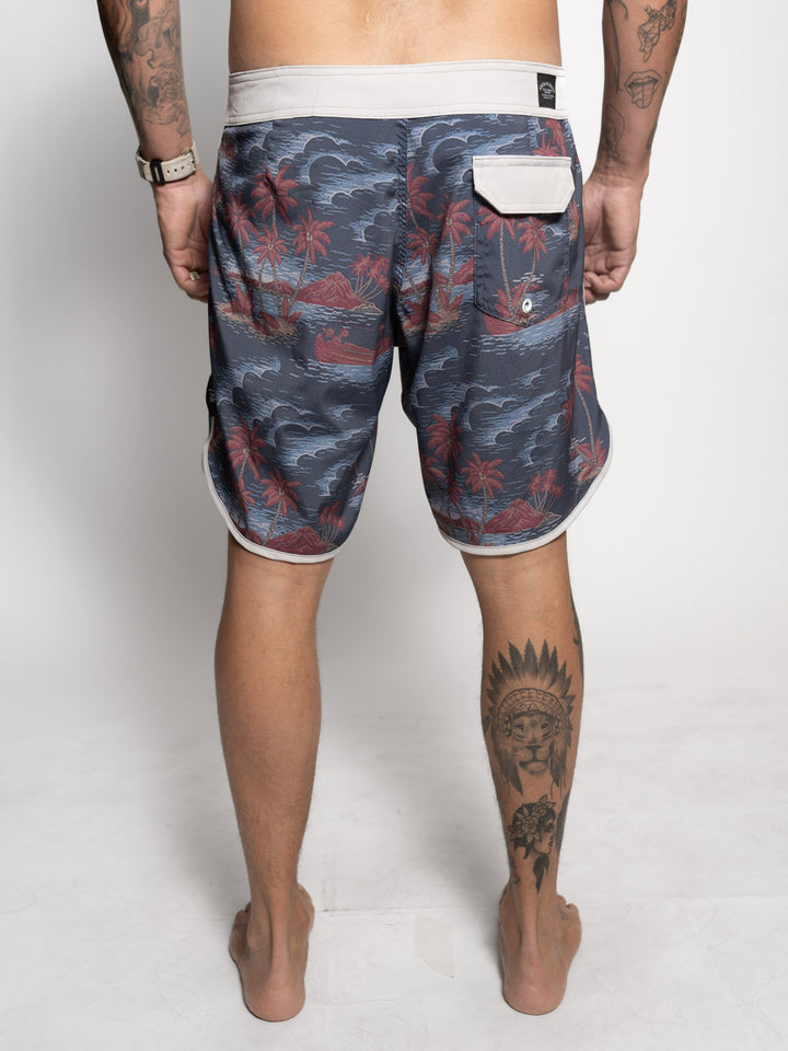 Boardshorts "South Pacific" Old School