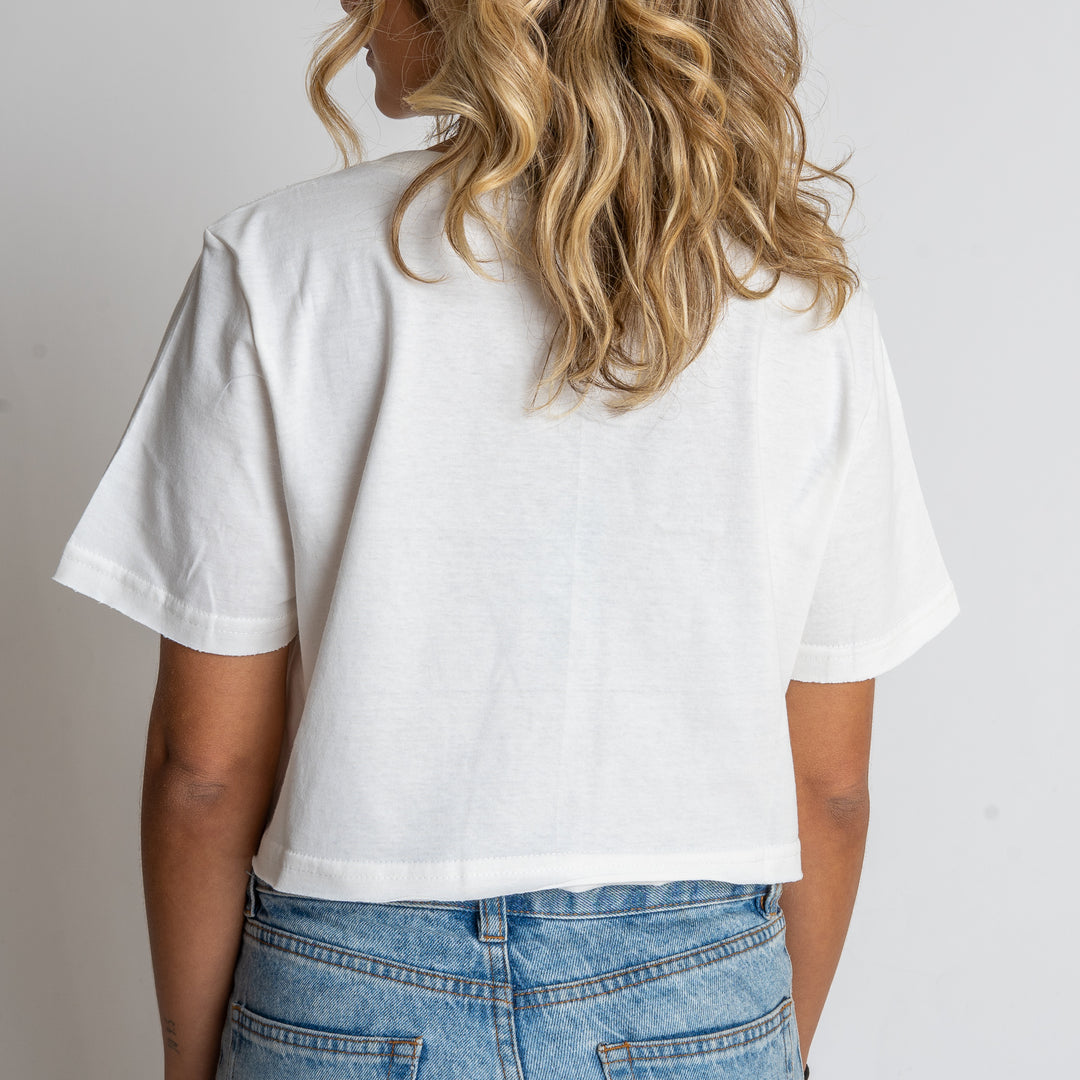 Cropped T Shirt "Simple Life"